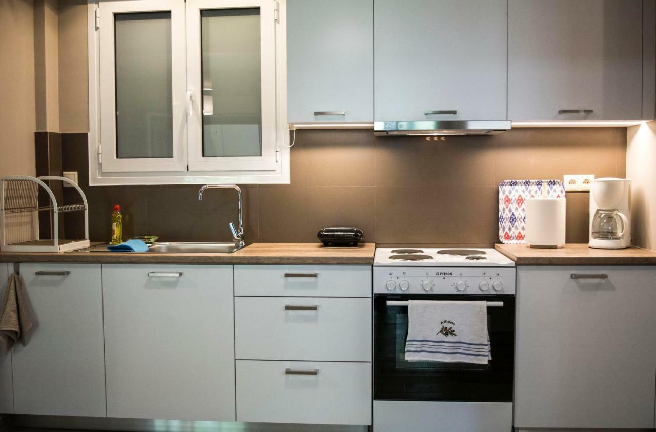 Chic And Minimal Apartment Close To Thissio Metro Athen Eksteriør bilde
